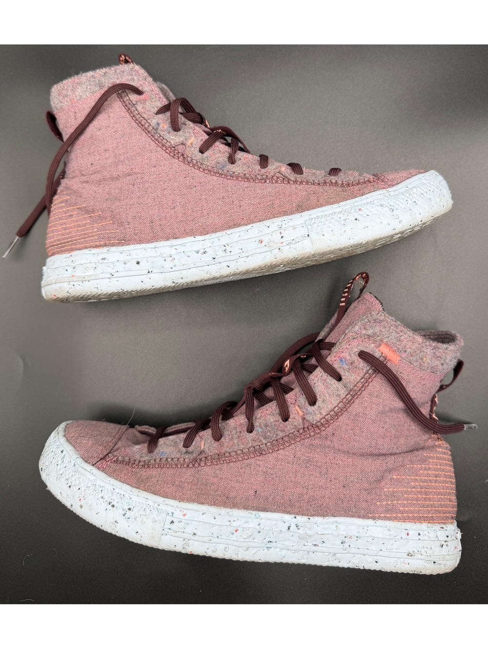 Converse Chuck Taylor All Star crater high burgundy red 169416C men’s 10.5